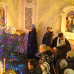 Рождественская служба в храме священномученика Игнатия Богоносца в Выборге 6-7 января 2019 года.